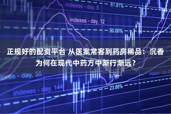 正规好的配资平台 从医案常客到药房稀品：沉香为何在现代中药方中渐行渐远？